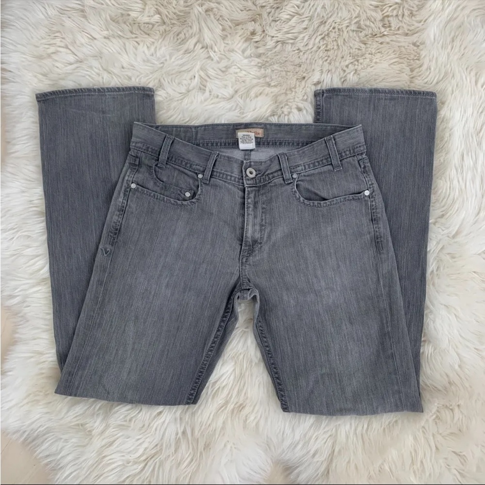 Mens Jeans  34 DOV Denim of Virtue  Grey Jeans Straight Euc Pristine!